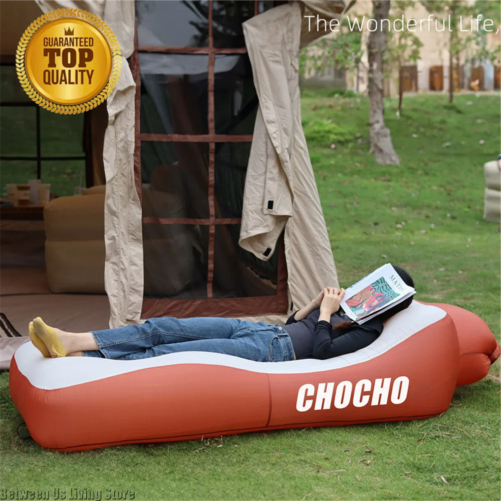 Outdoor Furniture Lounge Set - เตียงโซฟาเป่าลมสุดหรู - ดีไซน์ไม่ม้วนกว้างพิเศษสําหรับชายหาด สวน และในร่ม |