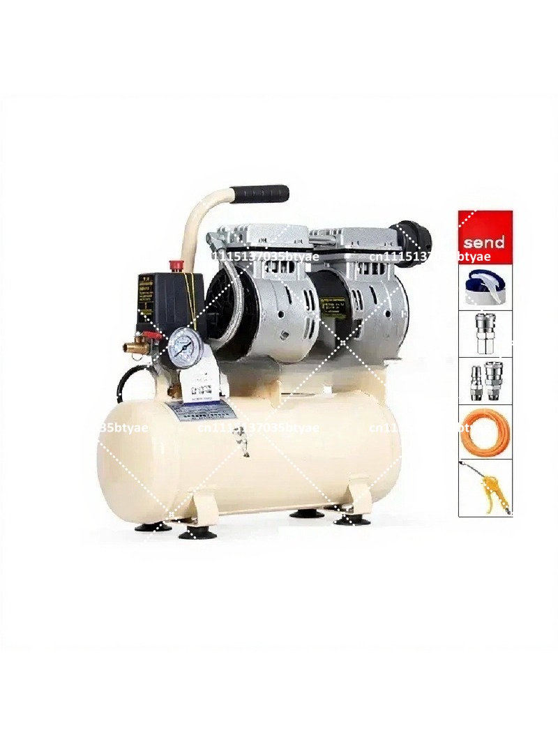 Outdoor Furniture Diy - ปั๊มลมแรงดันสูงแบบพกพา 220V คอมเพรสเซอร์ไร้น้ำมันแบบเงียบสำหรับงานไม้ - ปั๊มลมขนาดกะทัดรัดสำหรับงาน DIY