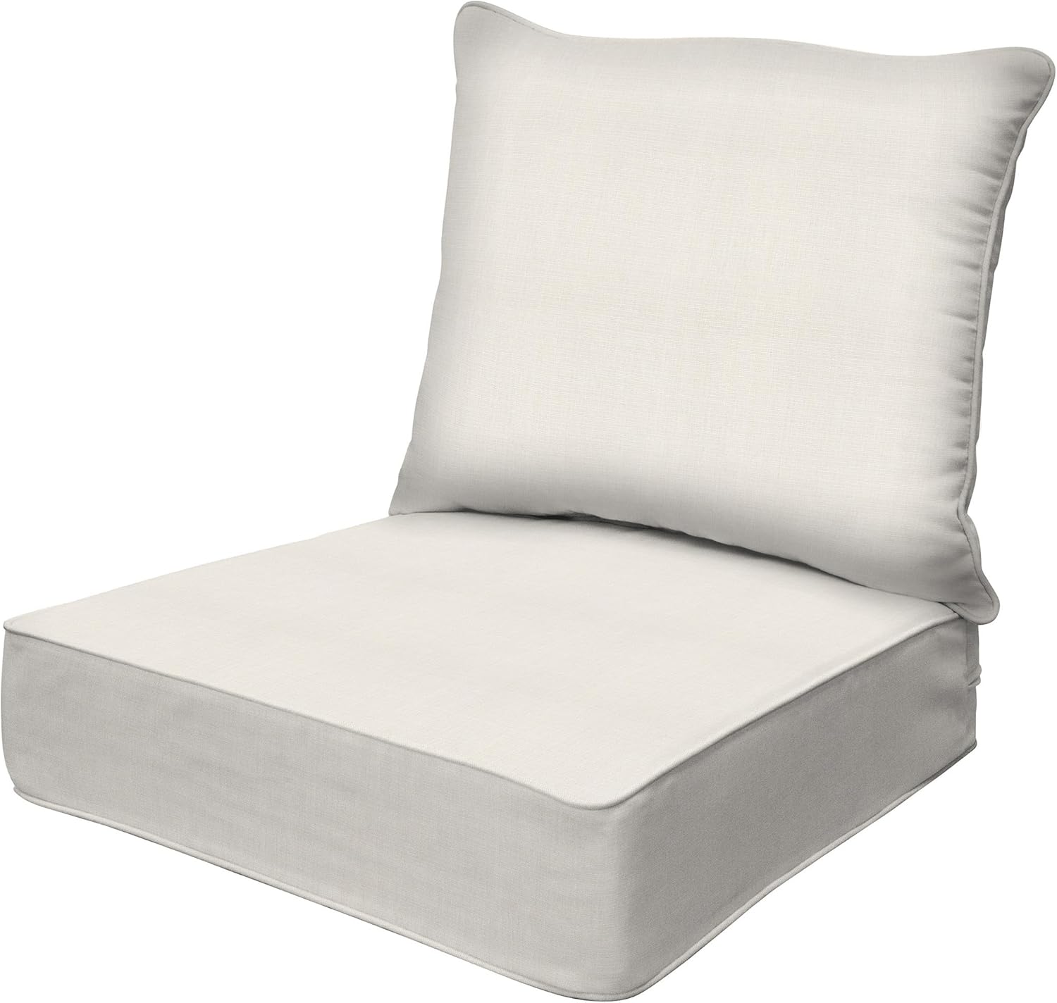 Outdoor Furniture Fabric - เฟอร์นิเจอร์ลานกลางแจ้ง สีโบนโทนเข้ม เบาะนั่งแบบมีลายพร้อมปลอกหุ้มที่ถอดออกได้