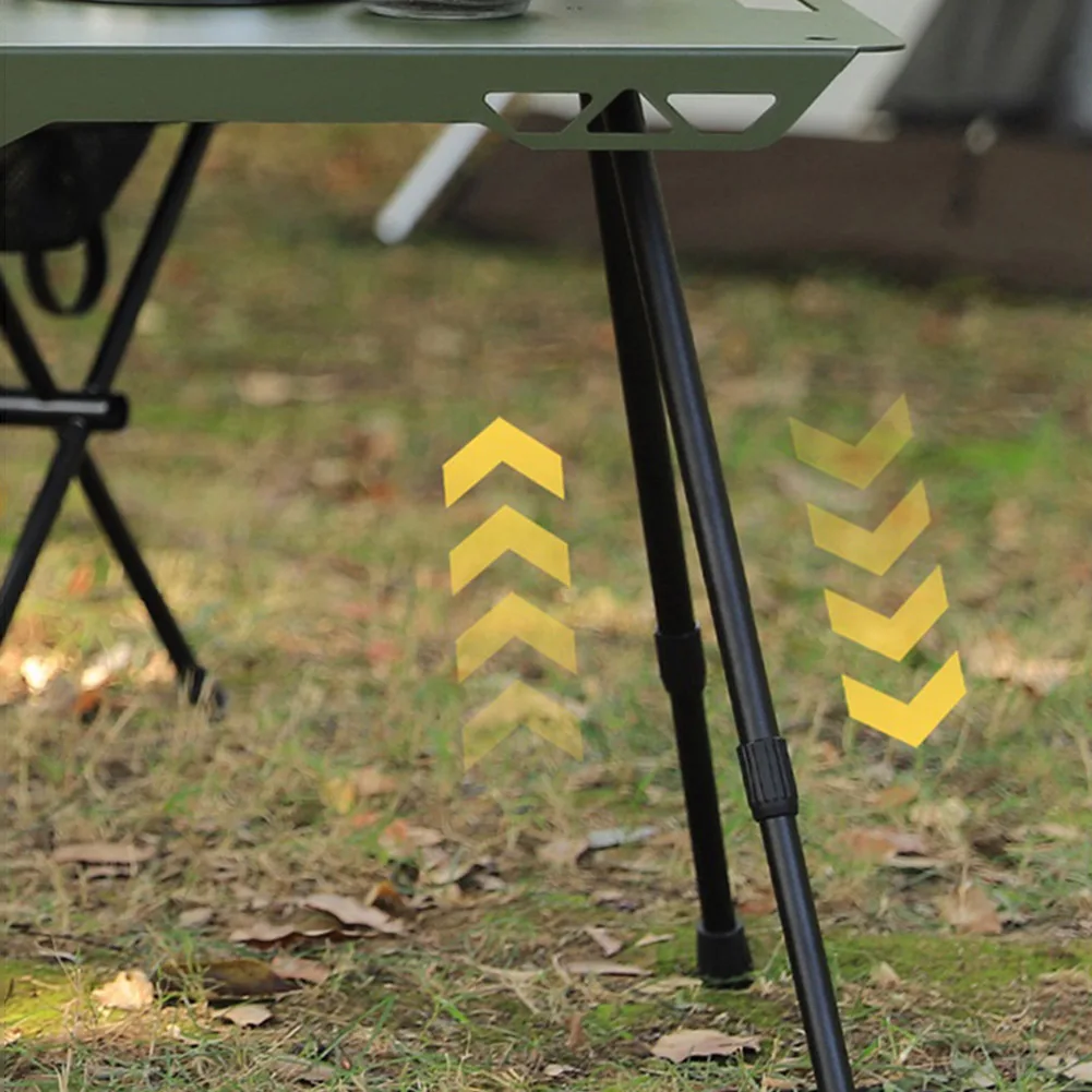 Outdoor Furniture Diy - ขาโต๊ะพับได้สำหรับตั้งแคมป์ ขาโต๊ะโลหะพับได้ ปรับความสูงได้ ขาเฟอร์นิเจอร์ อุปกรณ์ตั้งแคมป์ DIY