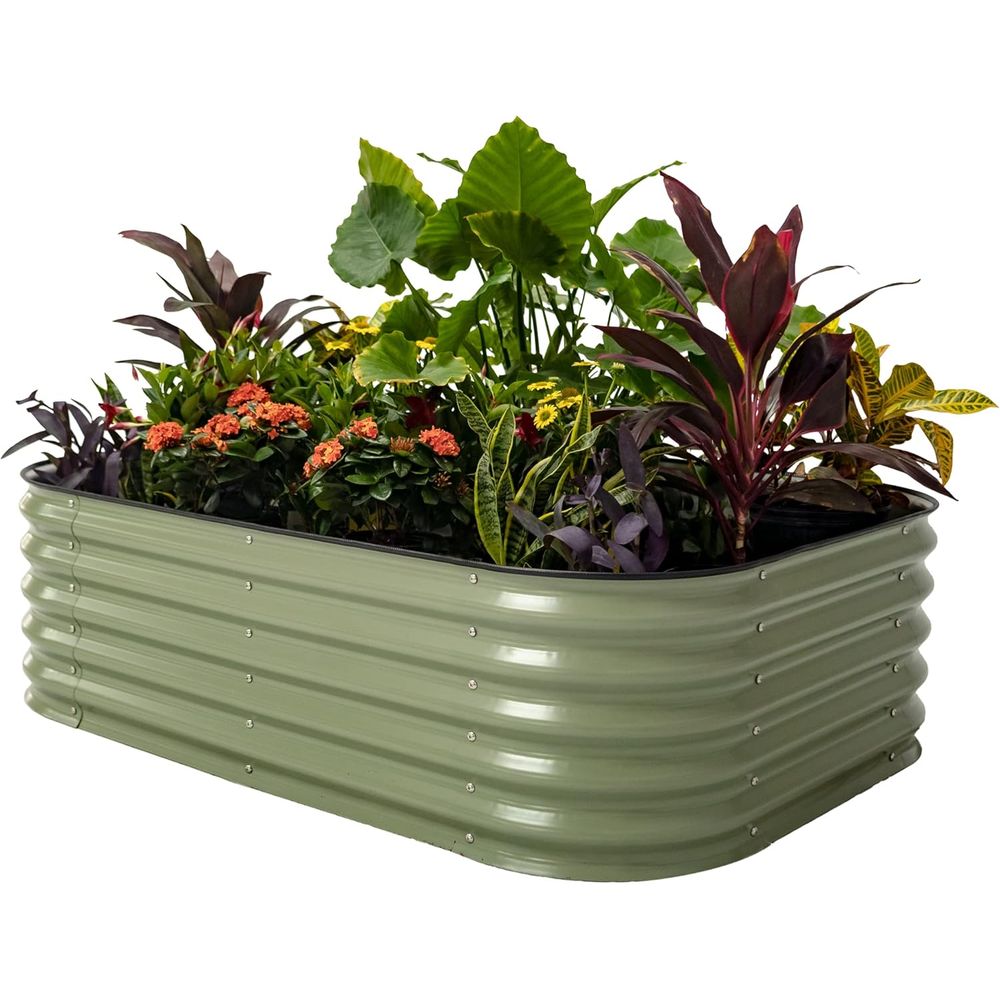 Planter Raised Metal - ชุดปลูกผักยกพื้น Vego garden ขนาด 17 นิ้ว