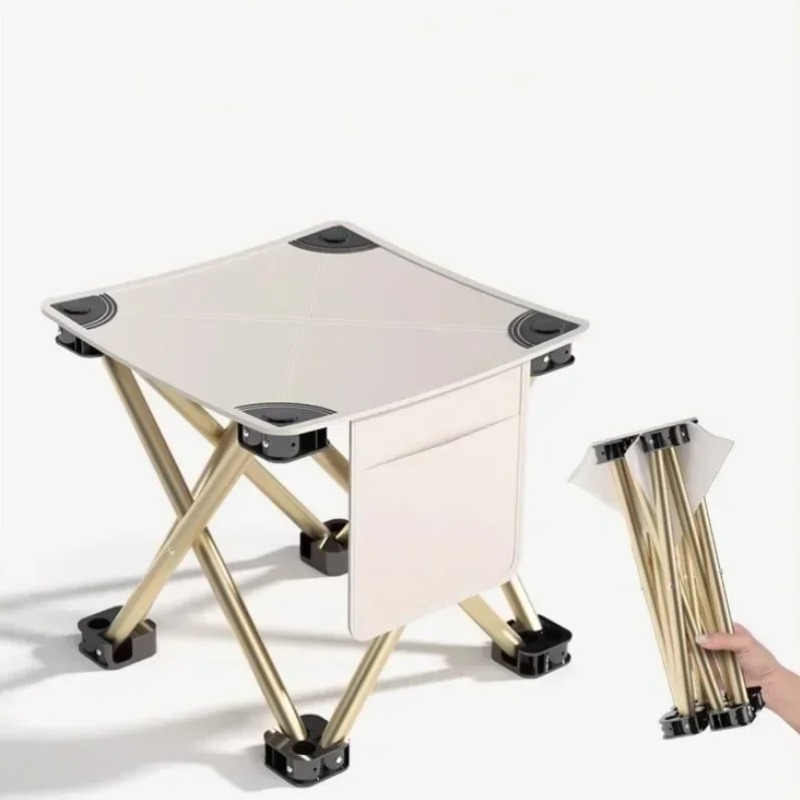 Outdoor Furniture Bench - เก้าอี้พับกลางแจ้งแบบพกพา น้ำหนักเบา สำหรับตั้งแคมป์ ตกปลา