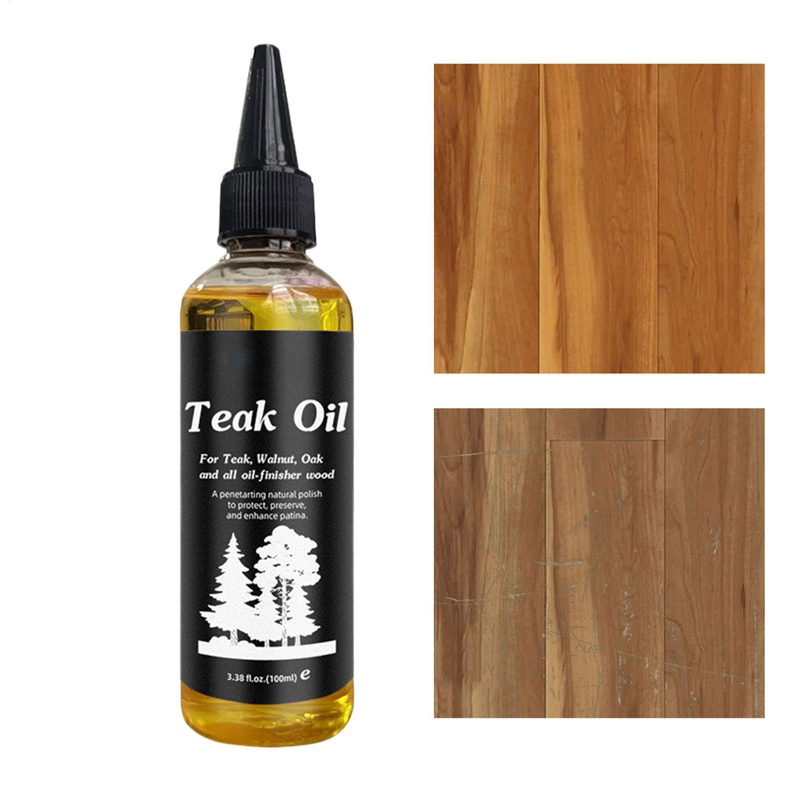 Outdoor Furniture Oil - น้ำยาขัดเงาเฟอร์นิเจอร์ 100 มล. น้ำยาขัดไม้เนื้อแข็ง น้ำยาบำรุงไม้ ไม่เหนียวเหนอะหนะ
