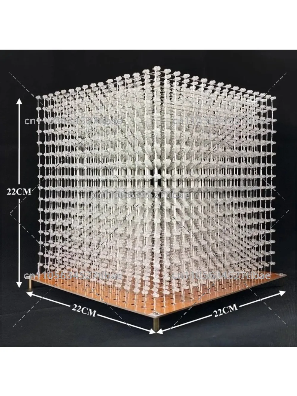 Outdoor Furniture Diy - ชุดคิท 3D16mini Light Cube ขนาด 16x16x16