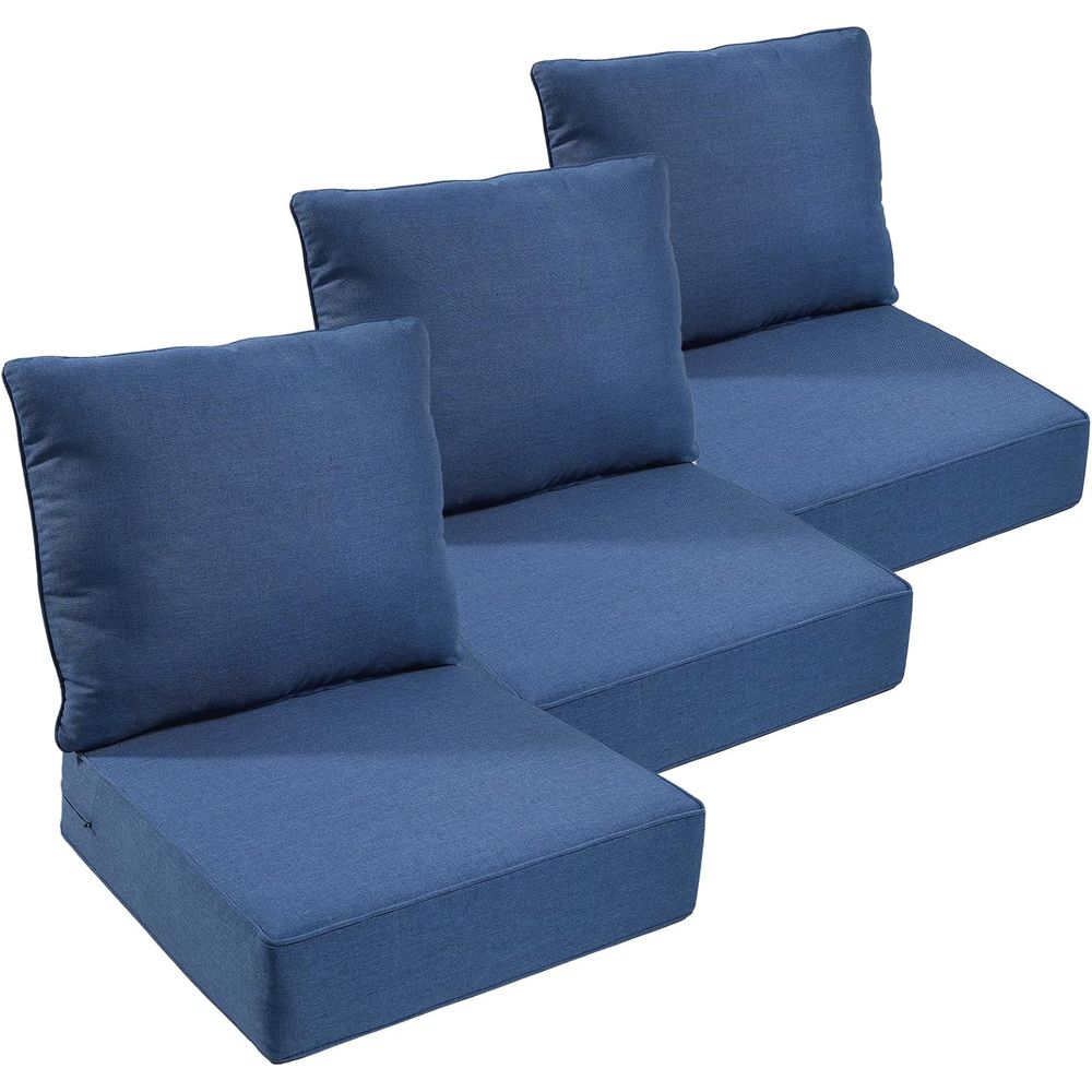 Outdoor Furniture Fabric - เบาะรองนั่งสำหรับเฟอร์นิเจอร์กลางแจ้ง หนา 6 นิ้ว กันน้ำ ขนาด