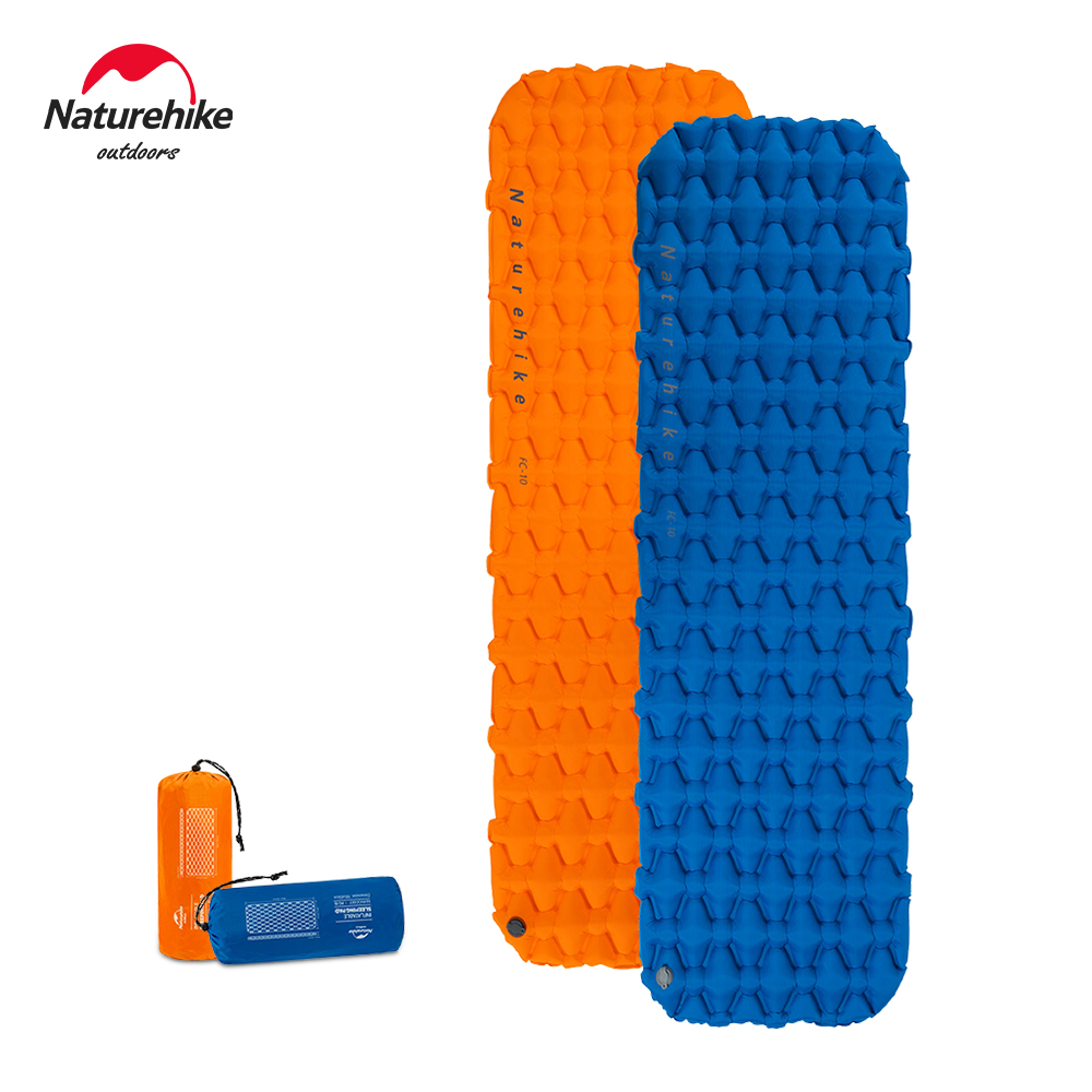 Outdoor Daybed Furniture - Naturehike ที่นอนเป่าลมที่นอนแคมป์ปิ้งที่นอนลม Ultralight แผ่นรองนอนกลางแจ้งเตียงพับเดินป่าเสื่อนอน