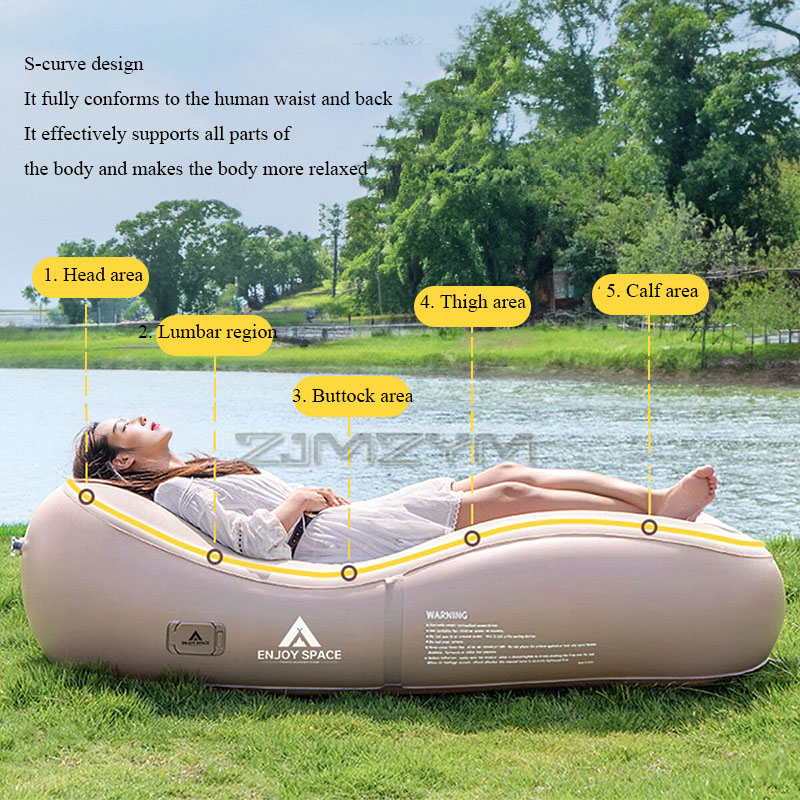 โซฟาเป่าลมอัตโนมัติแบบพับได้ ส - Outdoor Furniture Lounge Set บทวิจารณ์และราคา