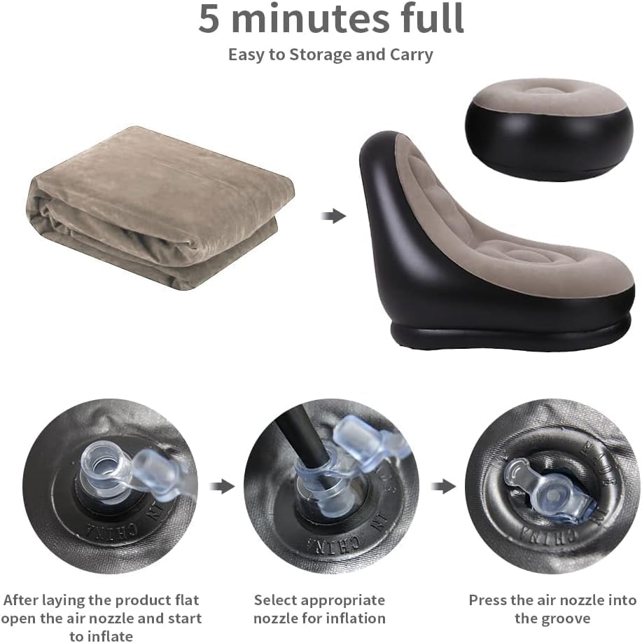 ชุดโซฟาเป่าลมแบบพับได้ 2 ชิ้น  - Outdoor Furniture Lowes บทวิจารณ์และราคา