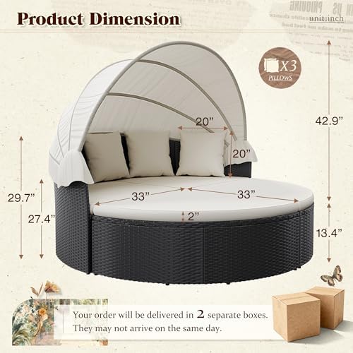 ชุดเฟอร์นิเจอร์ระเบียงกลางแจ้ง - Outdoor Daybed Furniture บทวิจารณ์และราคา