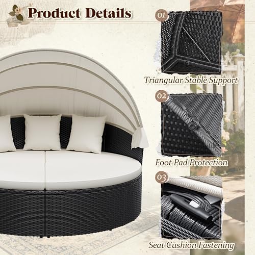ชุดเฟอร์นิเจอร์ระเบียงกลางแจ้ง - Outdoor Daybed Furniture บทวิจารณ์และราคา