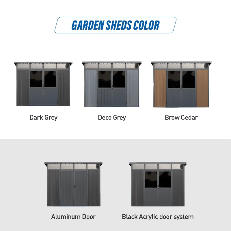 โรงเก็บเครื่องมือโลหะประสิทธิภ - Outdoor Furniture With Storage บทวิจารณ์และราคา