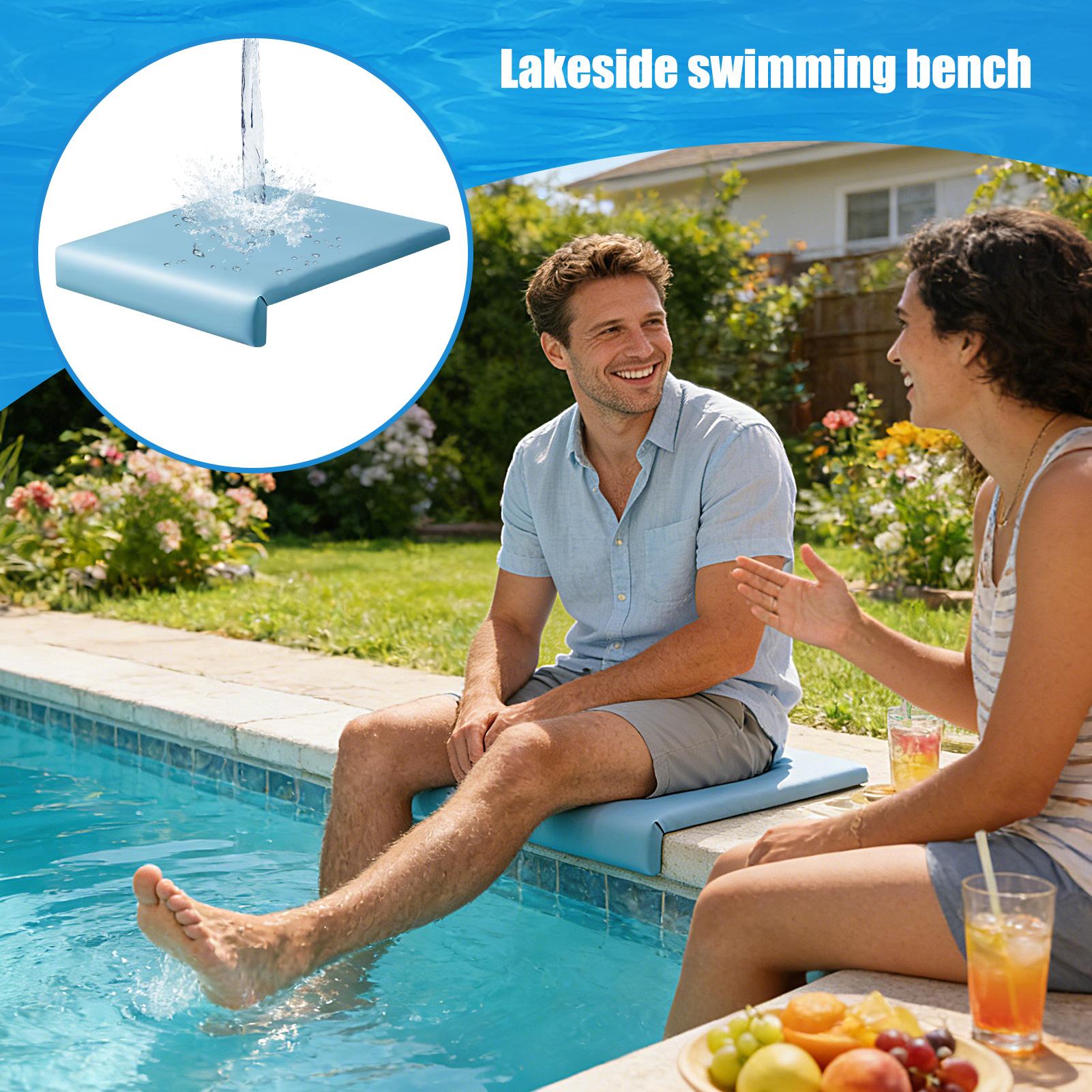 เก้าอี้สระว่ายน้ำแบบพกพา Lakes - Outdoor Furniture Bench บทวิจารณ์และราคา