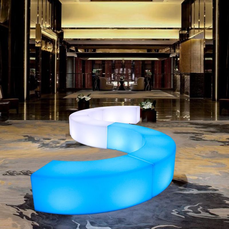 เก้าอี้บาร์โค้งไฟ LED เปลี่ยนส - Outdoor Furniture Bench บทวิจารณ์และราคา