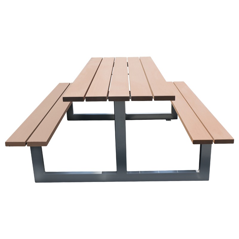 โต๊ะปิกนิกไม้เทียม WPC สำหรับร - Outdoor Furniture Bench บทวิจารณ์และราคา
