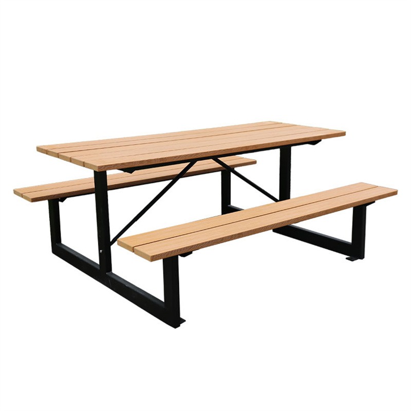 โต๊ะปิกนิกไม้เทียม WPC สำหรับร - Outdoor Furniture Bench บทวิจารณ์และราคา