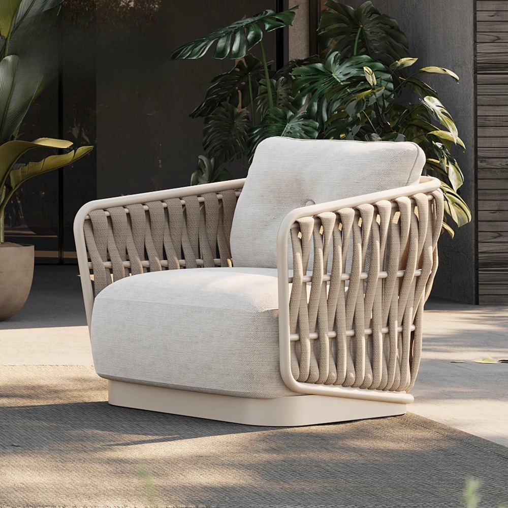 ชุดโซฟาสวนดีไซน์หรูหรา โครงโลห - Outdoor Furniture Green บทวิจารณ์และราคา