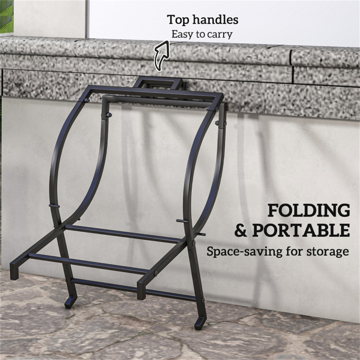 ชั้นวางฟืนสำหรับเฟอร์นิเจอร์กล - Outdoor Furniture With Storage บทวิจารณ์และราคา