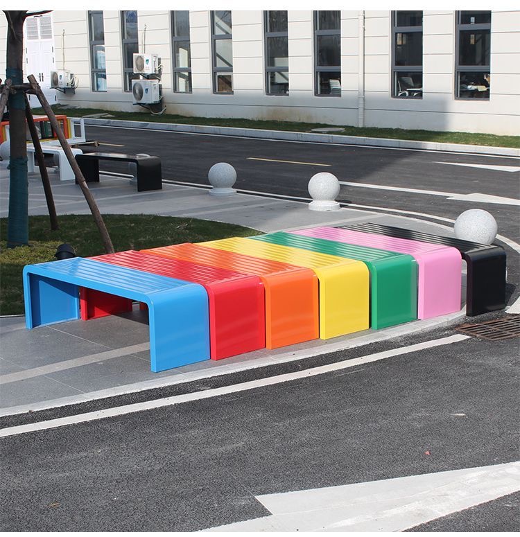 ม้านั่งเหล็กแผ่นรีดเย็นขนาด 1  - Outdoor Furniture Bench บทวิจารณ์และราคา