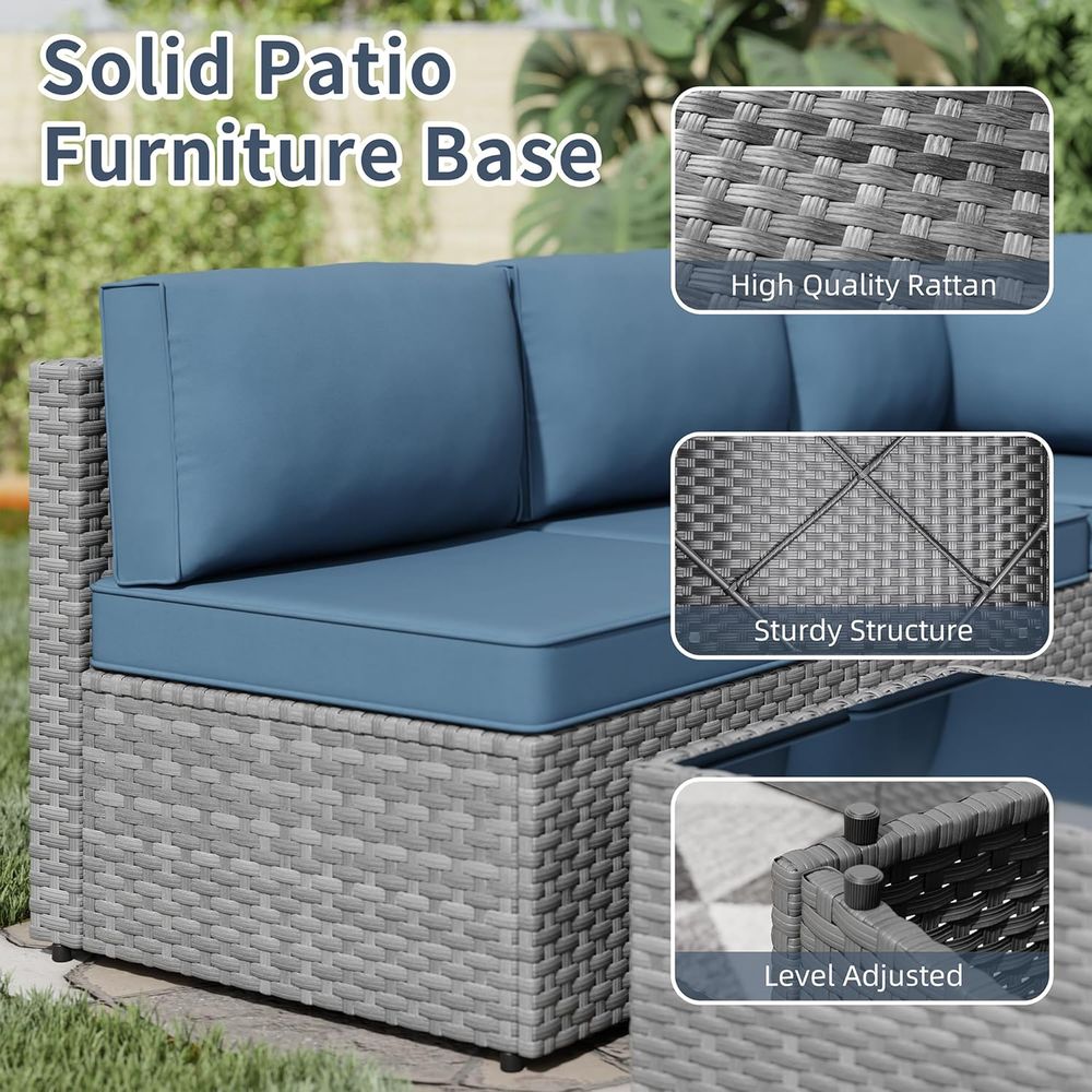 ชุดเฟอร์นิเจอร์ลานกลางแจ้ง 5 ช - Outdoor Furniture With Fire Pit Table บทวิจารณ์และราคา