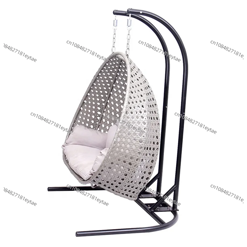 เก้าอี้หวายเทียมสีเทาแบบแขวนสำ - Outdoor Furniture Grey บทวิจารณ์และราคา
