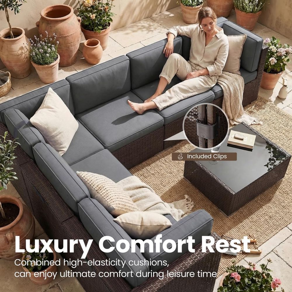 ชุดเฟอร์นิเจอร์ลานกลางแจ้ง 15  - Outdoor Furniture With Fire Pit Table บทวิจารณ์และราคา