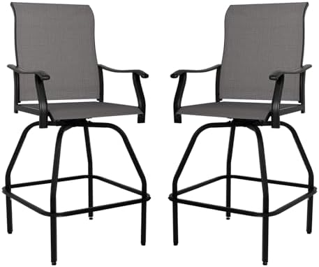 ชุดบาร์สำหรับลานบ้าน 2 ชิ้น เก - Outdoor Furniture Grey บทวิจารณ์และราคา