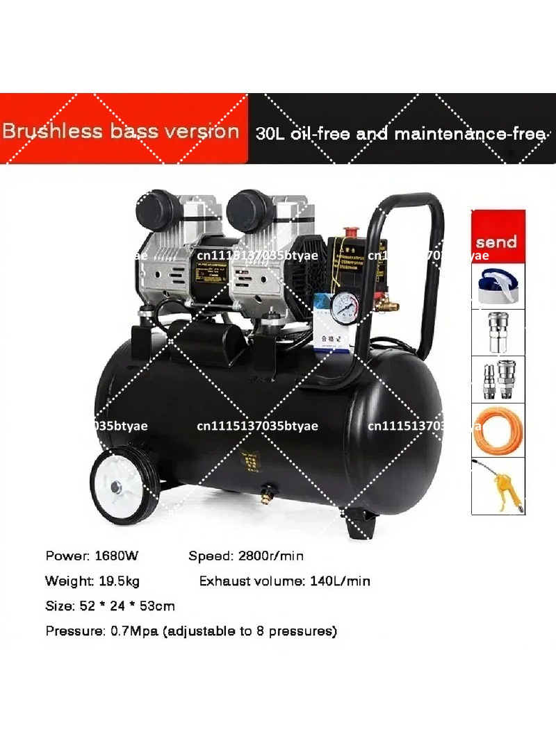 ปั๊มลมแรงดันสูงแบบพกพา 220V คอ - Outdoor Furniture Diy บทวิจารณ์และราคา