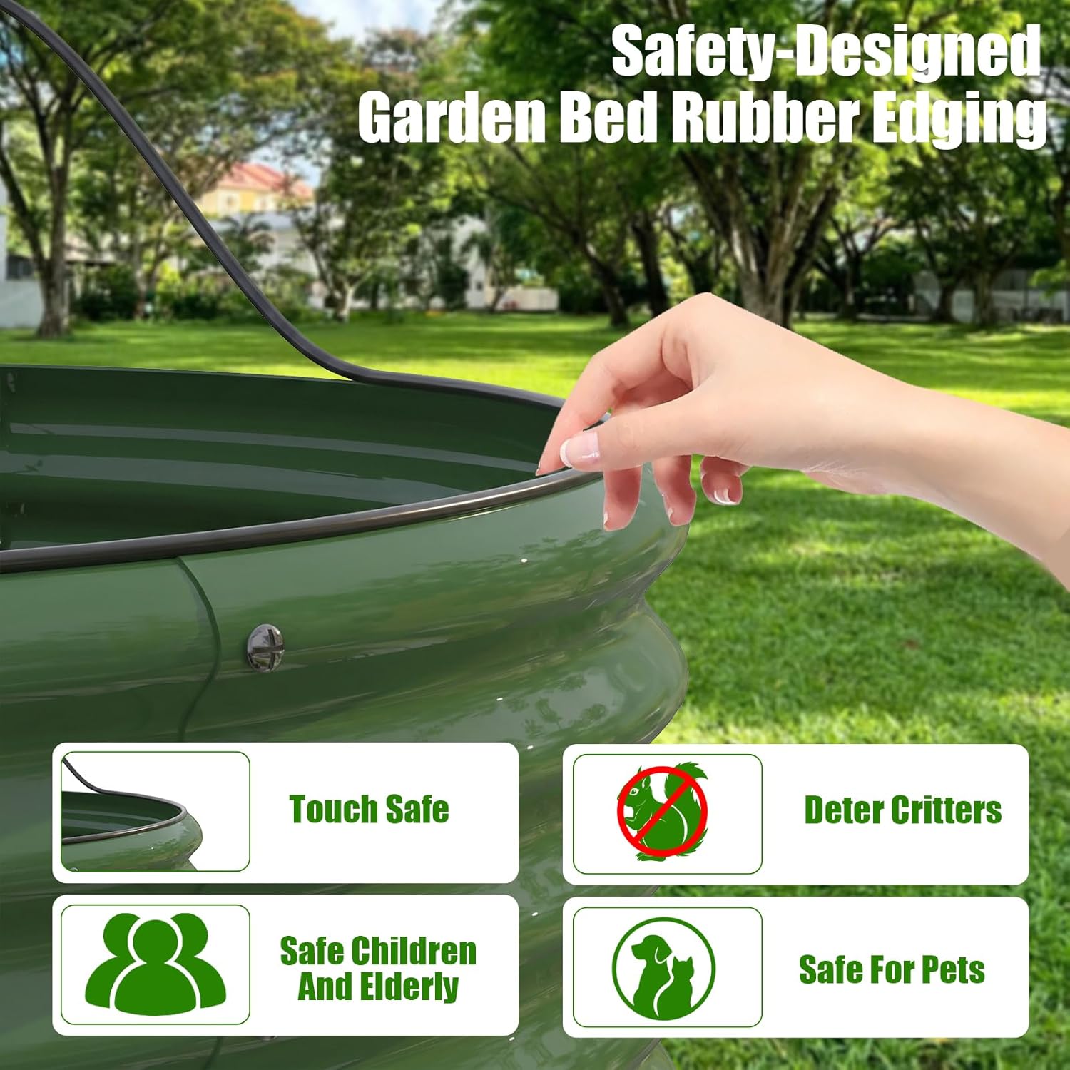 แปลงปลูกผักยกพื้นแบบชุบสังกะสี - Planter Raised Metal บทวิจารณ์และราคา