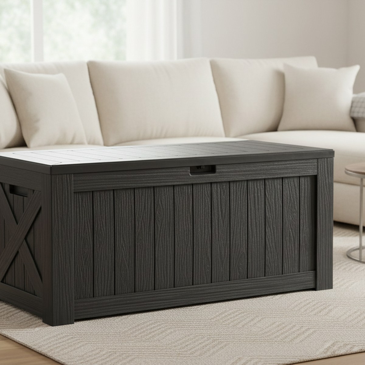 กล่องเก็บของกลางแจ้งขนาดใหญ่ 1 - Outdoor Furniture With Storage บทวิจารณ์และราคา