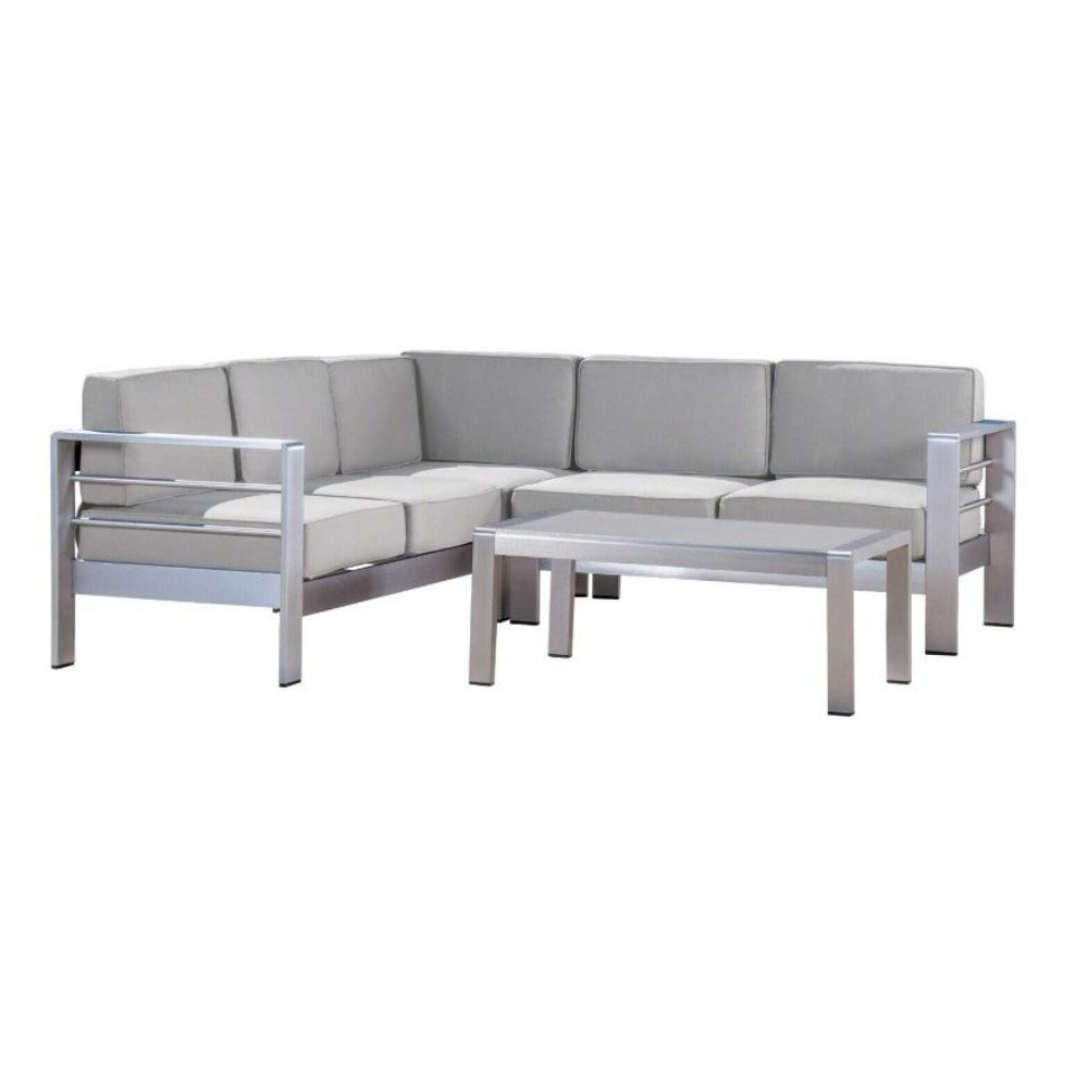 ชุดโซฟาอลูมิเนียมสำหรับกลางแจ้ - Outdoor Furniture Europe บทวิจารณ์และราคา