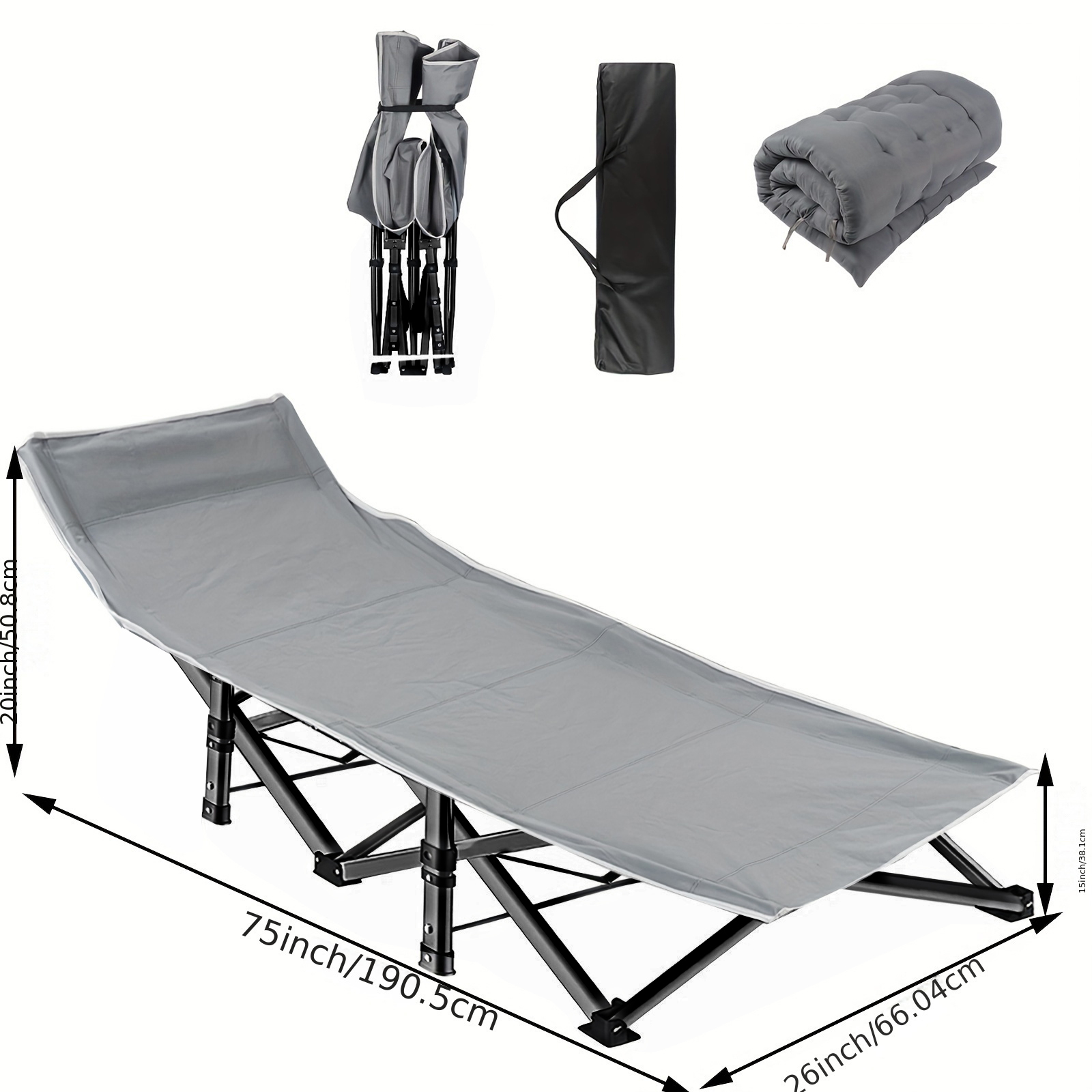 เตียงพับสำหรับตั้งแคมป์แบบพกพา - Outdoor Daybed Furniture บทวิจารณ์และราคา