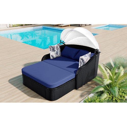 เตียงอาบแดดกลางแจ้งขนาด 79.9 น - Outdoor Daybed Furniture บทวิจารณ์และราคา