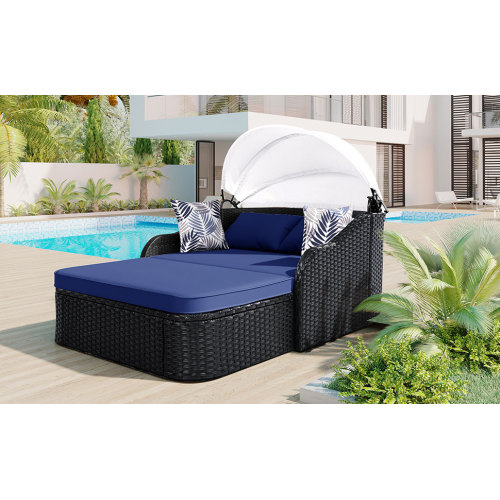 เตียงอาบแดดกลางแจ้งขนาด 79.9 น - Outdoor Daybed Furniture บทวิจารณ์และราคา