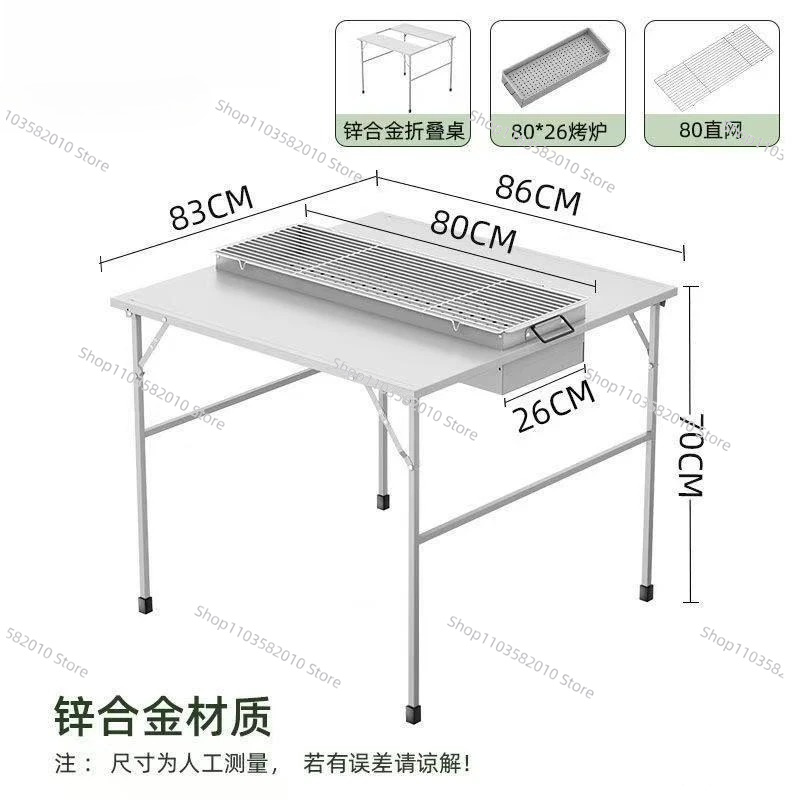โต๊ะพับกลางแจ้งแบบหนาพิเศษ พกพ - Outdoor Furniture Diy บทวิจารณ์และราคา