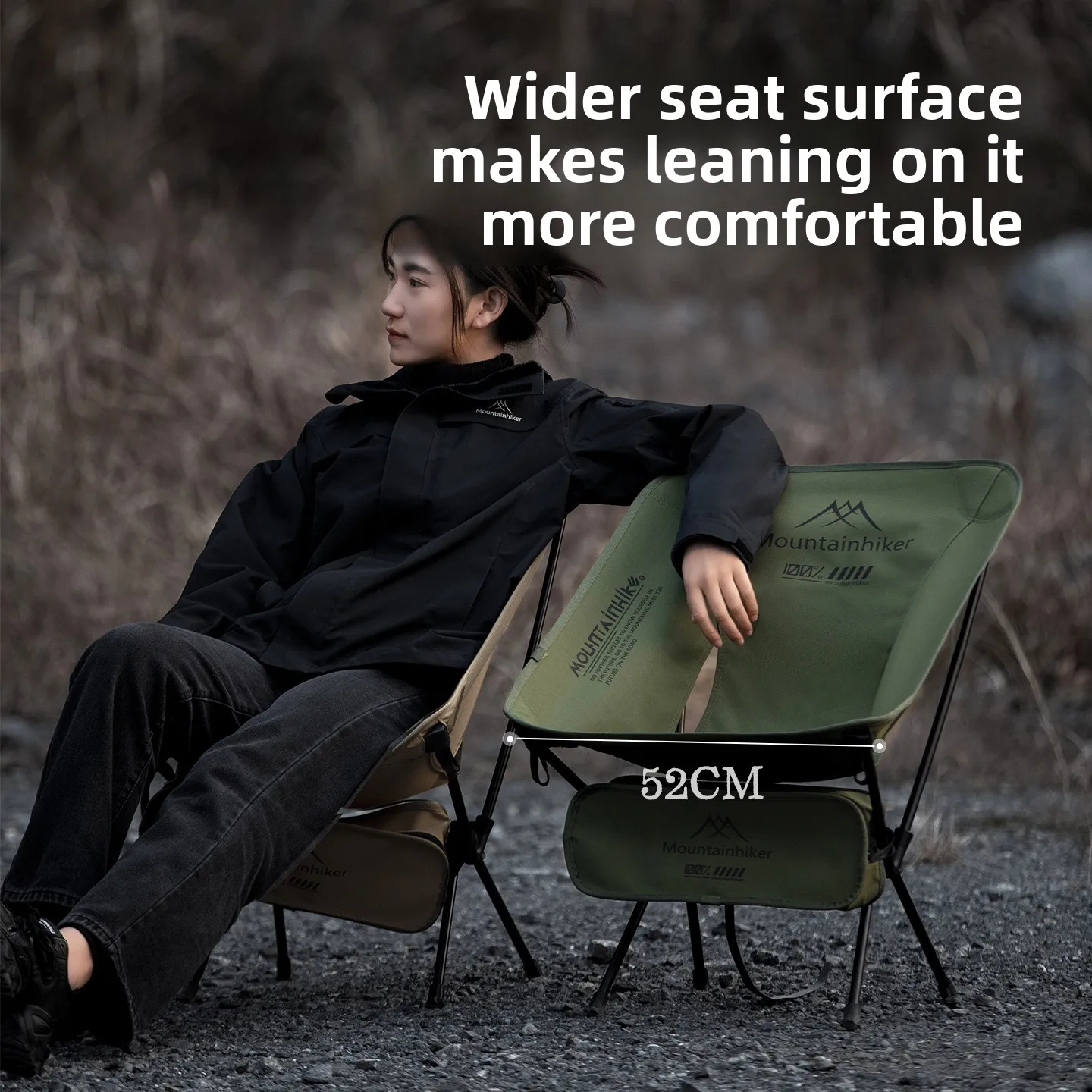 MOUNTAINHIKER เก้าอี้พับแบบพกพ - Outdoor Furniture Bench บทวิจารณ์และราคา