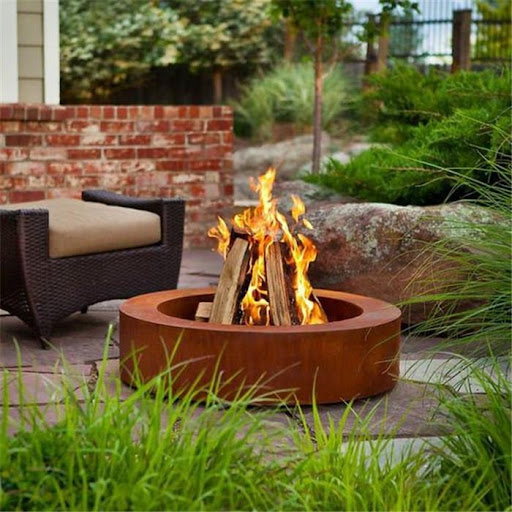 ชุดโซฟากลางแจ้งพร้อมโต๊ะเตาไฟ  - Outdoor Furniture With Fire Pit Table บทวิจารณ์และราคา