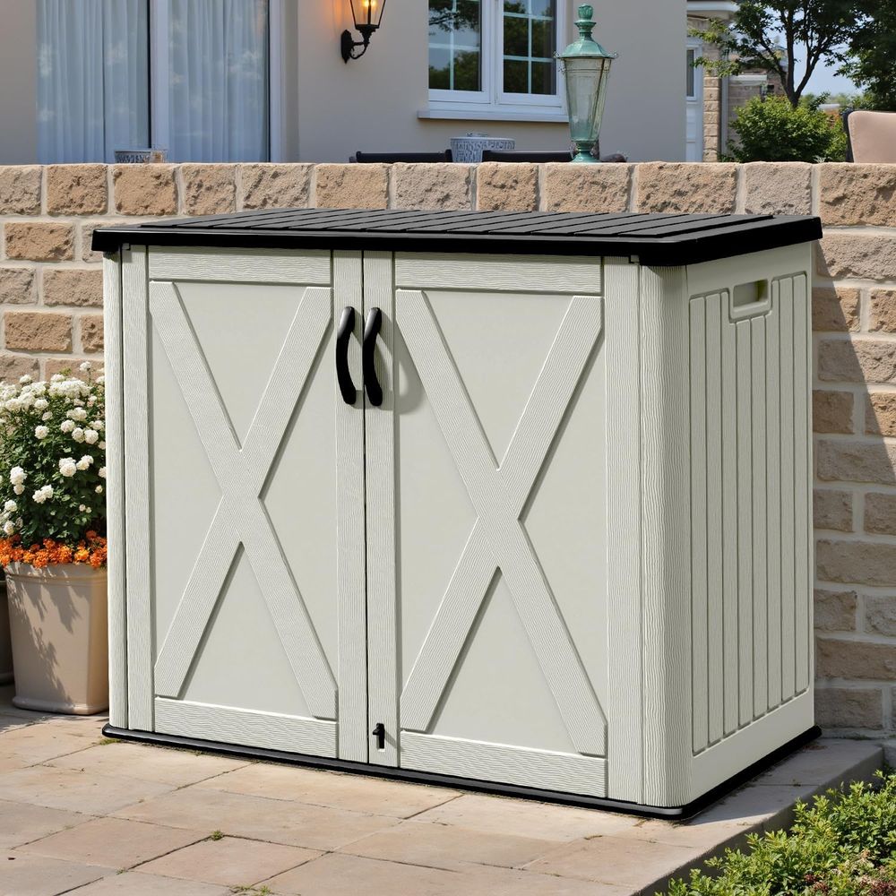ตู้เก็บของกลางแจ้งขนาด 26 คิว  - Outdoor Furniture With Storage บทวิจารณ์และราคา