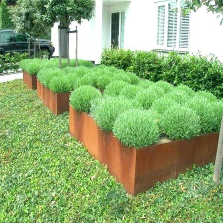 แปลงปลูกผักยกพื้นเหล็กคอร์เทนส - Planter Raised Metal บทวิจารณ์และราคา
