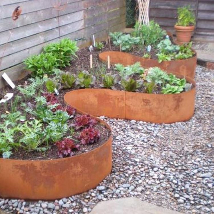 แปลงปลูกผักยกพื้นเหล็กคอร์เทนส - Planter Raised Metal บทวิจารณ์และราคา