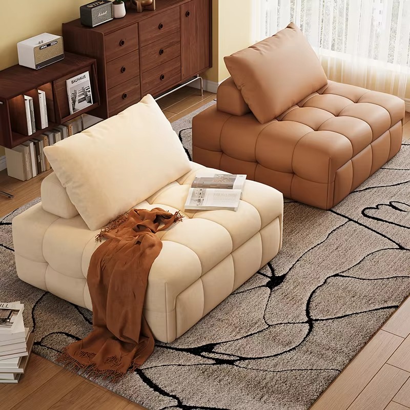 โซฟาผ้าสไตล์ครีมพัฟอเนกประสงค์ - Outdoor Furniture Fabric บทวิจารณ์และราคา