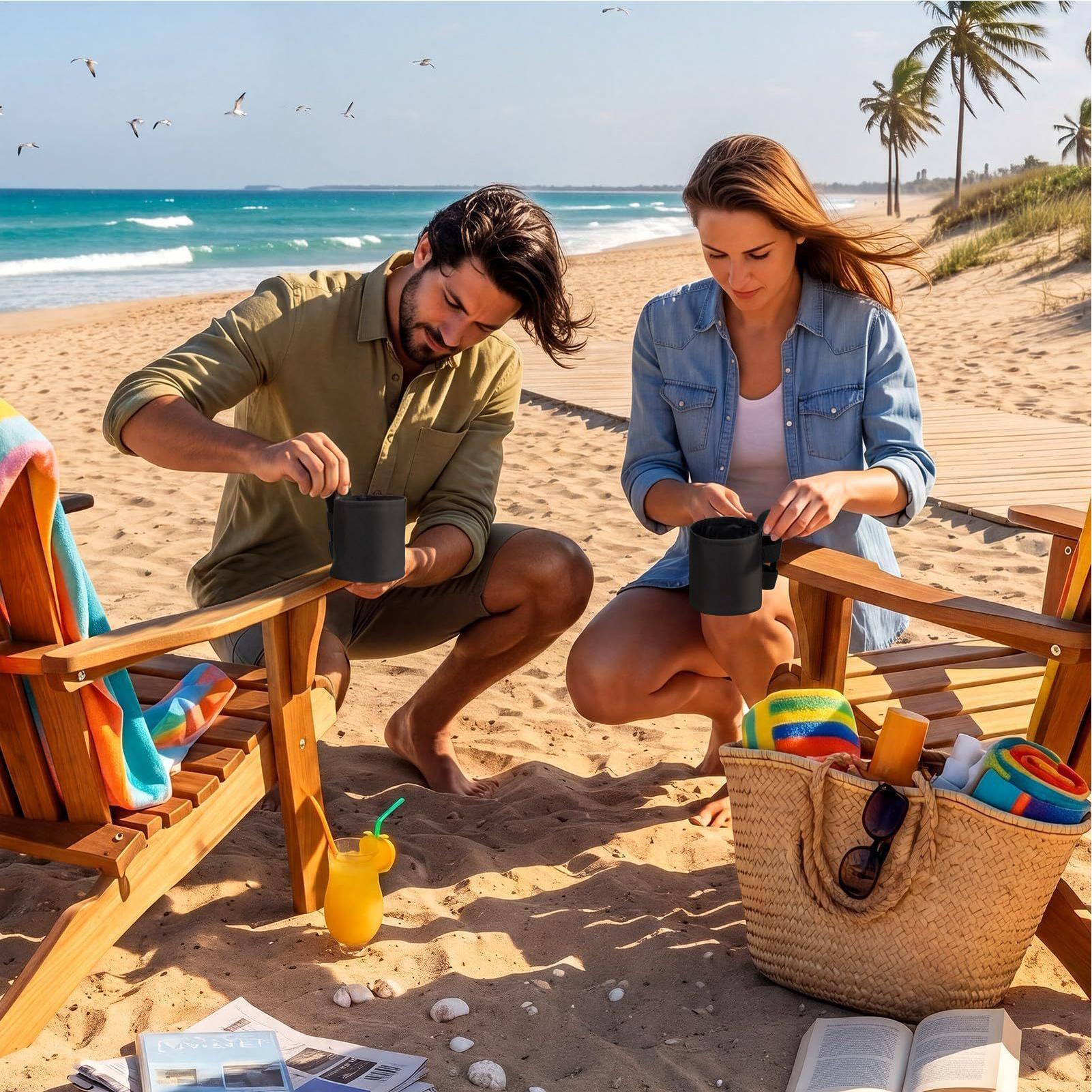 ที่วางแก้วสำหรับเก้าอี้ชายหาด  - Outdoor Furniture Lowes บทวิจารณ์และราคา