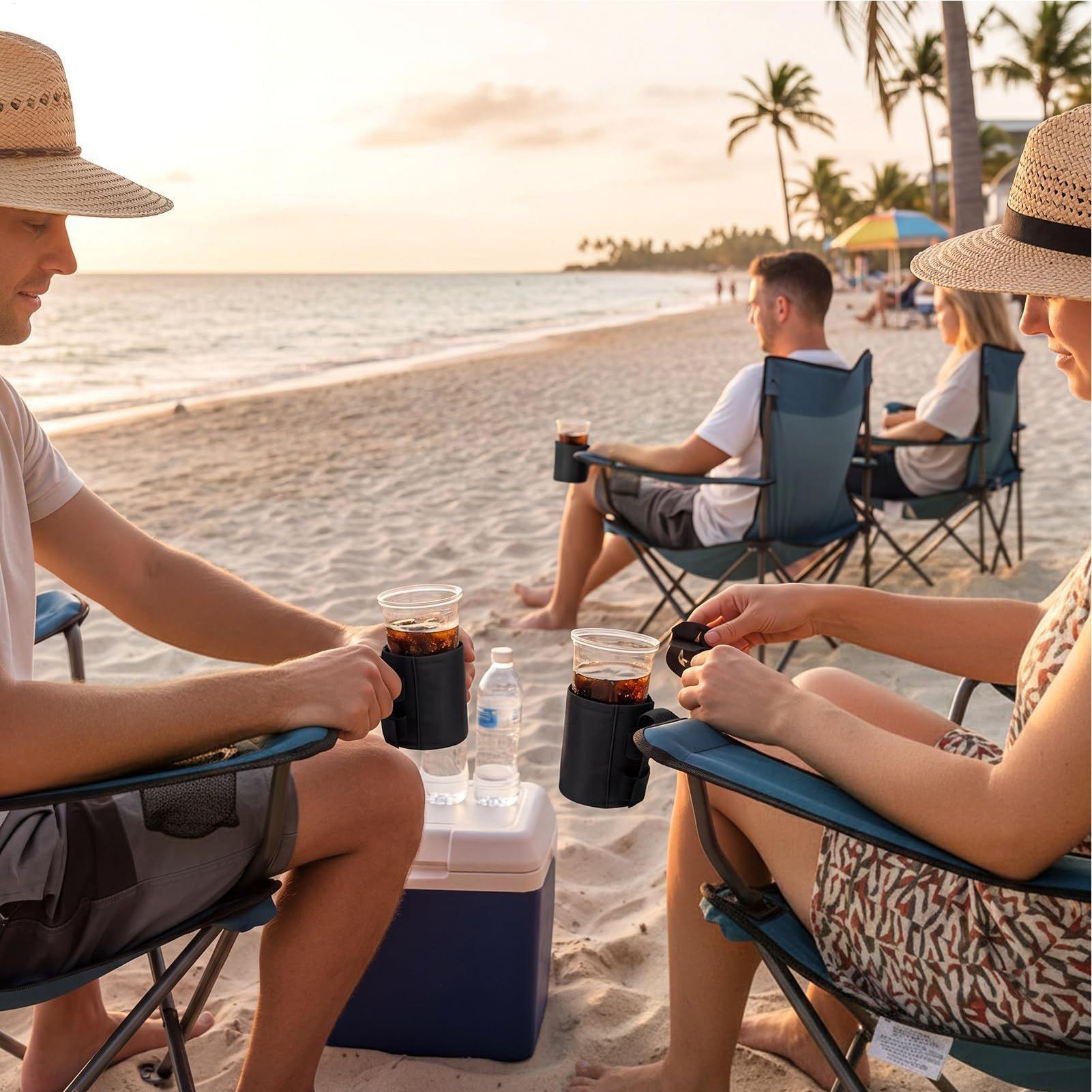 ที่วางแก้วสำหรับเก้าอี้ชายหาด  - Outdoor Furniture Lowes บทวิจารณ์และราคา