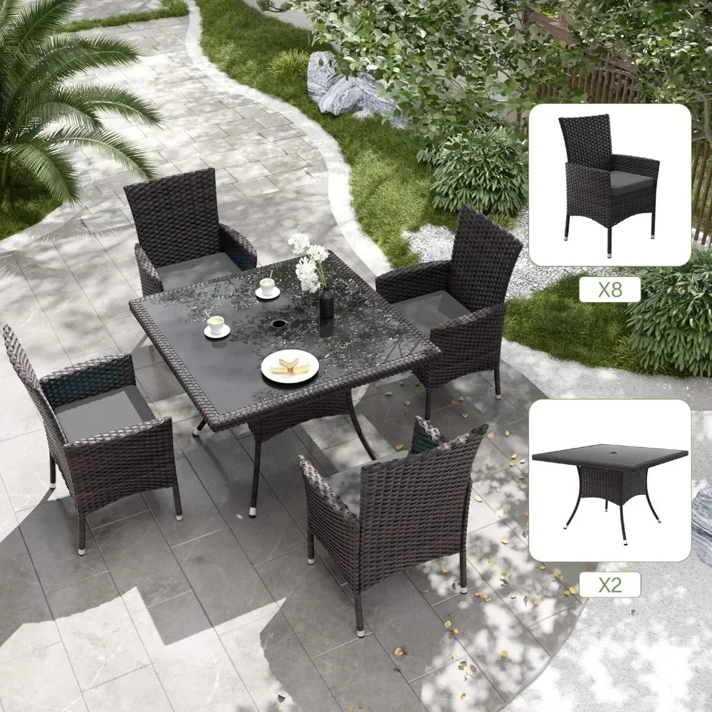 ชุดเฟอร์นิเจอร์ระเบียง ประกอบด - Outdoor Furniture Grey บทวิจารณ์และราคา