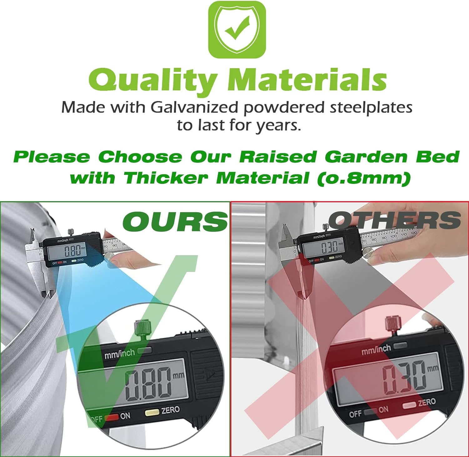 กระบะปลูกต้นไม้แบบยกพื้น GRS C - Planter Raised Metal บทวิจารณ์และราคา