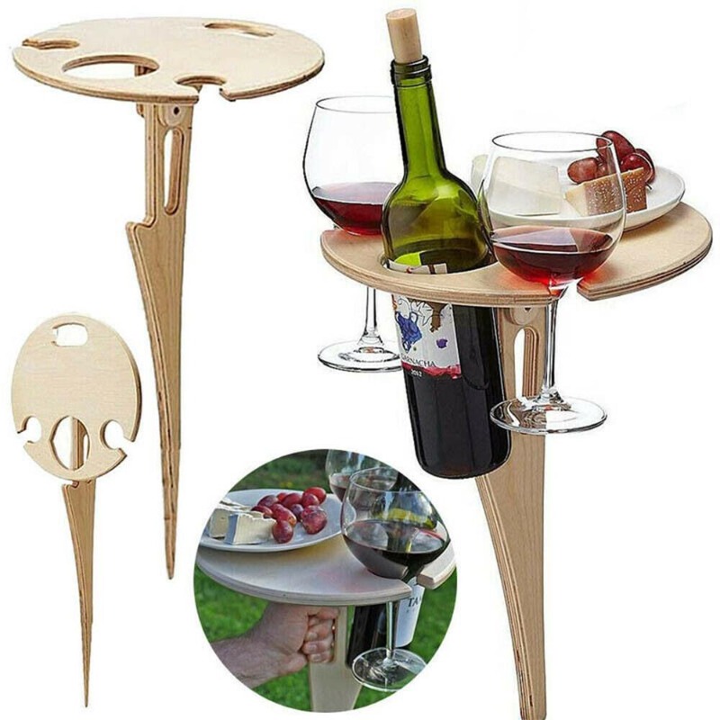 โต๊ะไวน์กลางแจ้ง โต๊ะปิกนิกแบบ - Outdoor Furniture Europe บทวิจารณ์และราคา