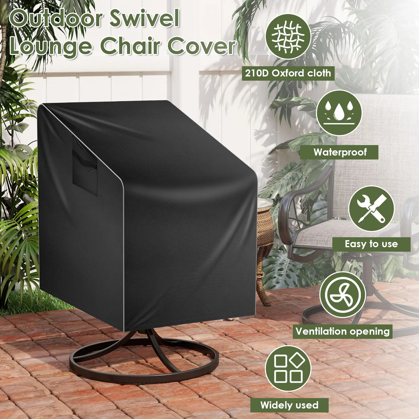 ผ้าคลุมเก้าอี้กลางแจ้งแบบหนา ก - Outdoor Furniture Europe บทวิจารณ์และราคา