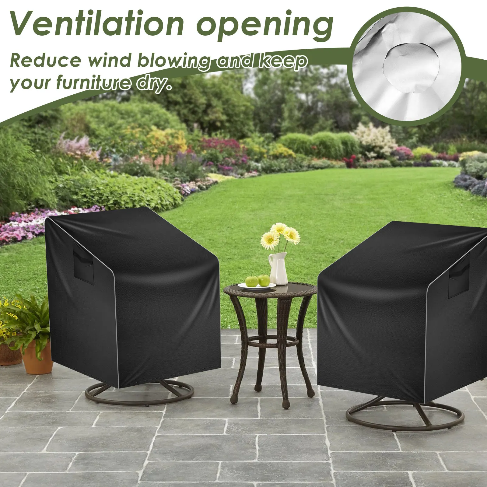ผ้าคลุมเก้าอี้กลางแจ้งแบบหนา ก - Outdoor Furniture Europe บทวิจารณ์และราคา