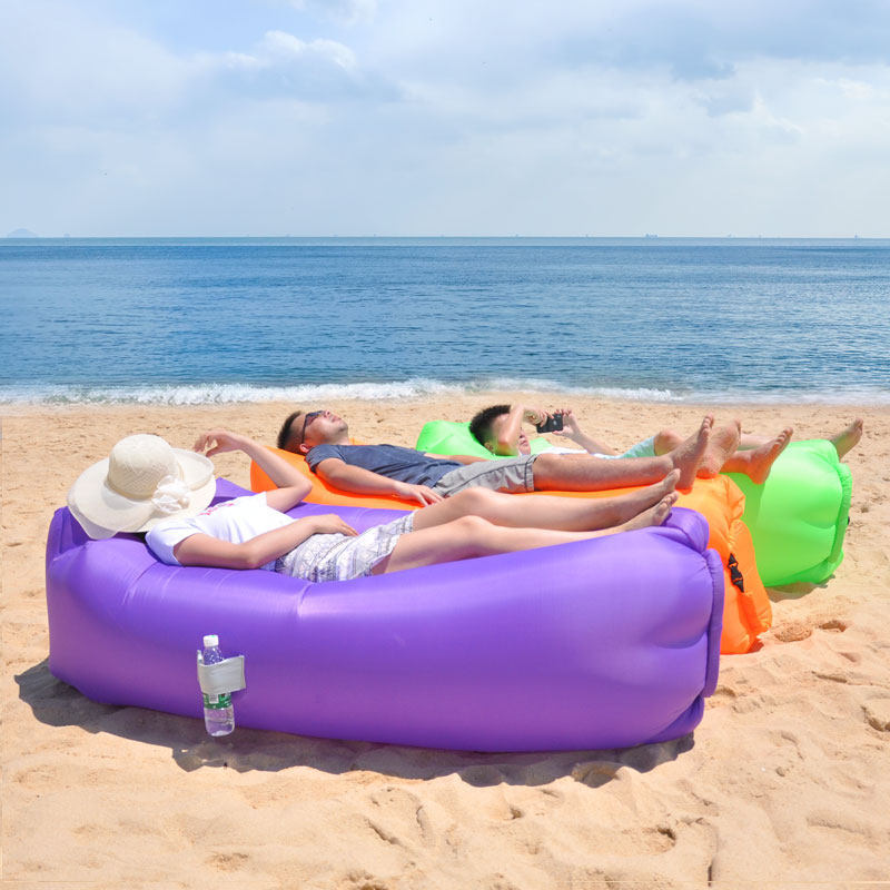โซฟาลมพกพาแบบเป่าลมพร้อมกระเป๋ - Outdoor Furniture Lounge Set บทวิจารณ์และราคา