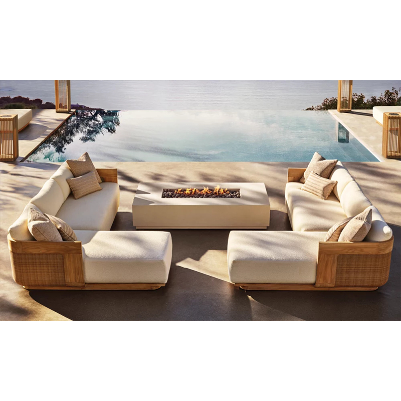 ชุดเฟอร์นิเจอร์สวนหรูหรา ดีไซน - Outdoor Furniture Lounge Set บทวิจารณ์และราคา
